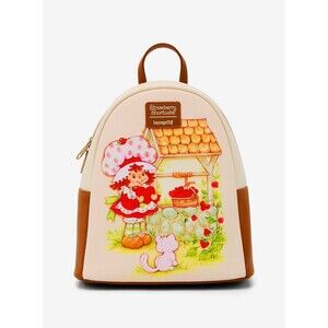 Loungefly Strawberry Shortcake Wishing Well Mini Backpack NWT